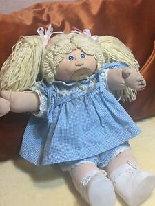 Vintage Cabbage Patch Kids Doll 1978-1988 Xavier Roberts Doll!blonde/Blue Eyes