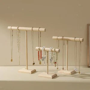 T-förmiger Schmuckständer in Bar-Form, Schmuck-Organizer für Halsketten und - Picture 1 of 16