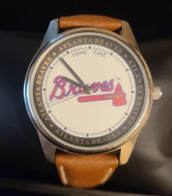 Atlanta Braves Unisex Watch With New Battery 7-8-2025 Clean & "Game Time" Nice!! - Image 1 of 4