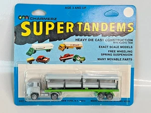 Playart Charmerz Super Tandems Scania Flatbed Trailer Truck with Pipe Load - Picture 1 of 3