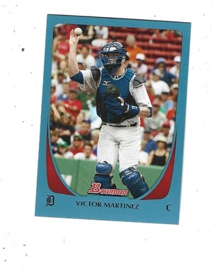 2011 Bowman Blue #189 Victor Martinez /500  DETROIT TIGERS - Image 1 of 2