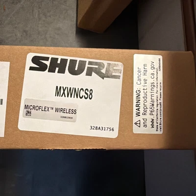 Shure 8-Port Networked Charging Station with Power Adapter MXWNCS8 - Image 1 of 3