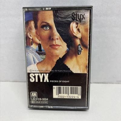 Styx Pieces Of Eight Cassette Tape CS-3224 1978 A&M Records - Image 1 of 4