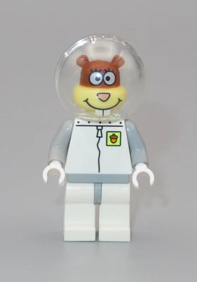 LEGO Sandy Cheeks astronaut minifigure Spongebob 3816 Glove World - Image 1 of 2