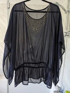 Kaftan Chiffon Blouse - Picture 1 of 4