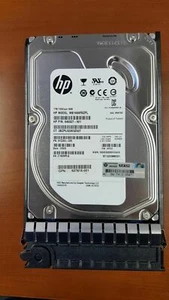 HP 1TB 7.2K DISK 2-PORT SAS-600 3.5IN 508011-001 - Afbeelding 1 van 1