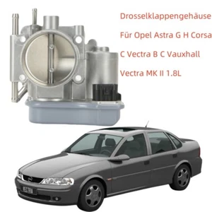 Valvola a farfalla bocchettone per Opel Astra G H Corsa C Omega B Vectra C - Foto 1 di 9