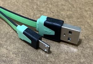 NEW 6 Ft. Green USB Cable For PowerA Controller Nintendo Switch Xbox One Power A