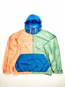 XXL POLO RALPH LAUREN POLO 1992 COLORBLOQUEADO CHAQUETA SUÉTER - Imagen 1 de 1