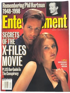 ENTERTAINMENT WEEKLY Magazin #436 JUNI 1998 X-FILES FILM (Duchovny & Anderson) - Bild 1 von 3