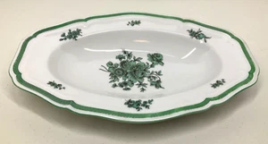 Rosenthal Germany Chippendale Green Blooms Relish Trinket Dish 9.5” Long Vintage - Picture 1 of 9