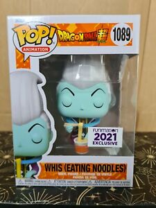 Funko Pop Vinyl - Animation #1089 Whis noodles - new - Funimation - Dragon Ball