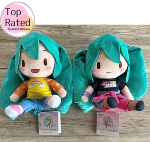 Set bambola giocattolo peluche Hatsune Miku Love and Berry Fuwapuchi M SEGA Japan 2025 nuovo - Foto 1 di 12