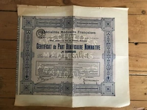 FRANZÖSISCHE MEDIZINISCHE SPEZIALITÄTEN (BORDEAUX 33) (G4) - Bild 1 von 1