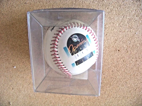 1993 Opening Day Florida Marlins vs LA Los Angeles Dodgers baseball ball c33903 Cover
