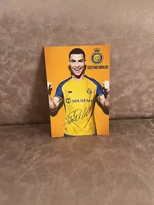 Cristiano RONALDO x AL NASSR - Repro Autogramm 10.5x14.8 - Bild 1 von 1