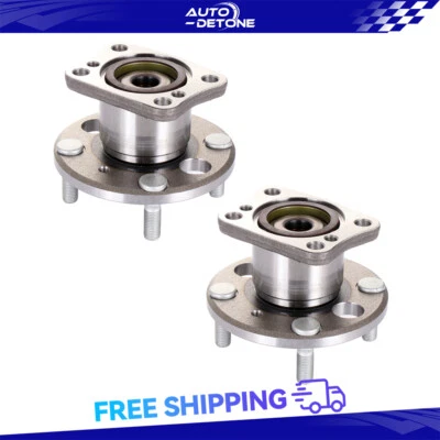 2 Rear For Ford Fiesta 2011-2016 2017 2018 Wheel Hub Bearing Assembly FWD w/ ABS Foto 1 de 4