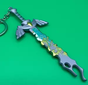 Portachiavi leggendario Master Sword decaduto - Abbraccia le rovine del tempo! - Foto 1 di 5