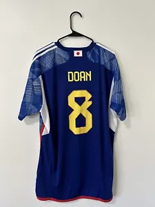 Dōan #8 Japón Home Copa Mundial FIFA Qatar 2022 con parches - Imagen 1 de 7
