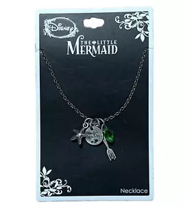 Disney La Sirenetta Ariel Multi Ciondolo Argento Spazzolato Multi Ciondolo - Foto 1 di 4