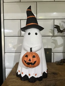 Tk Maxx Homesense halloween ghost witch pumpkin hat ornament decoration trick - Picture 1 of 3