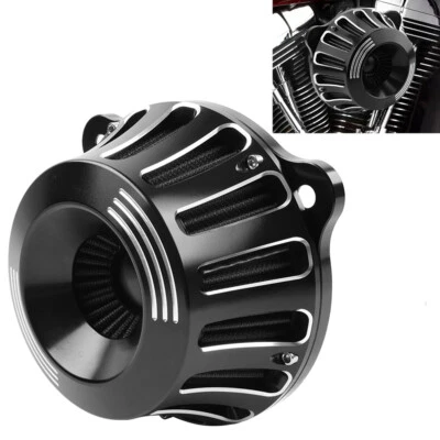 Air Cleaner Intake Filter Kit For Harley Softail Touring Dyna FXDLS FLSTSE FXR - Imagem 1 de 4