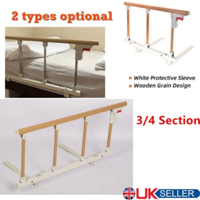 Bed Rail Safety Side Guard Assist Handle 3/4 Section for Elderly Adults Foldable - Image 1 of 4