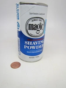 POLVO DE AFEITAR MÁGICO SELLADO SOFTSHEEN CARLSON 5 oz AYUDA A MAQUINILLA DE AFEITAR GOLPES DESCONTINUADOS - Imagen 1 de 2