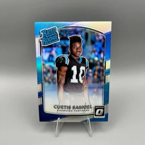 2017 Donruss Optic #196 Curtis Samuel Rated Rookie Prizm (RC) Charlotte Panthers - Picture 1 of 2