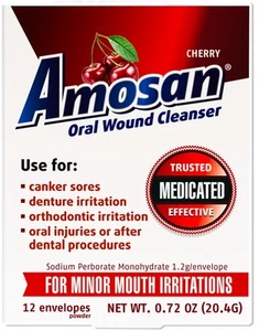 Oral Wound Cleanser - Cherry - Picture 1 of 3