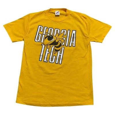 Camiseta Jerzees NCAA Georgia Tech Chaquetas Amarillas Talla M Foto 1 de 4