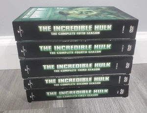 The Incredible Hulk Seasons 1-5 Complete Series Lou Ferrigno Bill Bixby - Bild 1 von 15