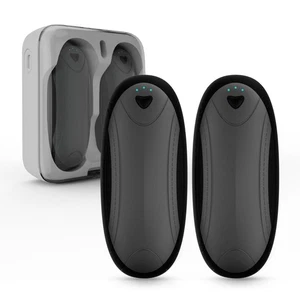 Hand Warmers 2 Pack with 10000mAh Charging Box,Portable Pocket Heater,24Hrs L... - Picture 1 of 6