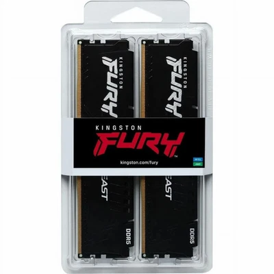 Kingston FURY Beast 32GB (2x16GB) 6000MT/s DDR5 CL36 - Image 1 of 2