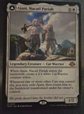 Ajani, Nacatl Pariah Modern Horizons 3 Regular NM - Image 1 of 2