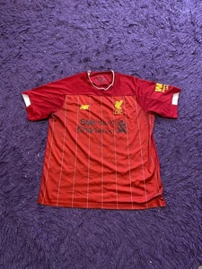 LIVERPOOL 2019/2020 RARE FOOTBALL SHIRT JERSEY HOME NEW BALANCE ORIGINAL SIZE L - Picture 1 of 16