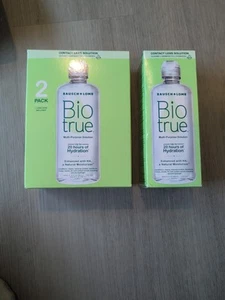 (3) Pack Biotrue Kontaktlinsenlösung Mehrzwecklösung weicher Artikel neu - Bild 1 von 3