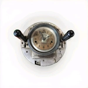 ANTIGUO RELOJ CONTADOR DE TIEMPO CALCULADOR NUEVA YORK, EE. UU. Principios de 1900 Billar Piscina - Imagen 1 de 11