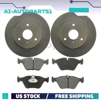 For Smart Crossblade 2004 Front Brake Pads + Brake Rotors Kit - Image 1 of 4