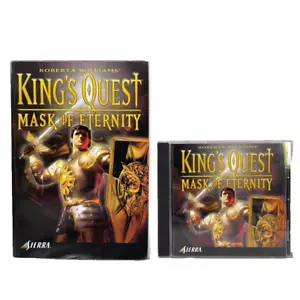 King's Quest Mask Of Eternity PC CD-ROM Videojuego Microsoft Windows con Manual - Imagen 1 de 4