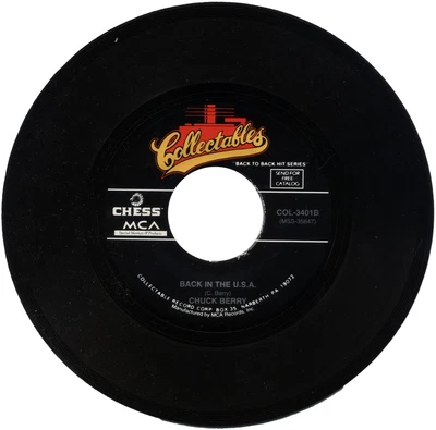 CHUCK BERRY "BACK IN THE U.S.A. c/w ROCK AND ROLL MUSIC" 1959 ROCK & ROLL - Image 1 of 2