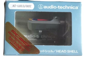 Audio-Technica AT-LH13/OCC | Headshell Aluminum PCOCC Lead Wire Silver 36mm 13g - Picture 1 of 5
