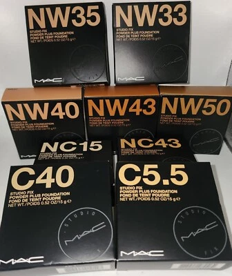MAC Studio Fix Powder Plus Foundation  Full Size - NIB - Choose Shade - Image 1 of 4