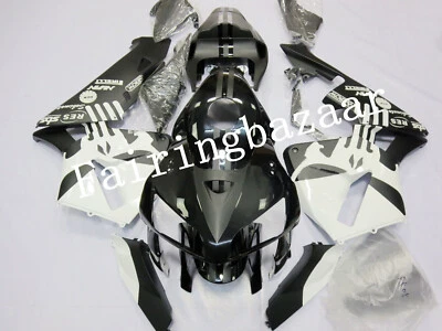 Fit for 2005 2006 CBR600RR PUNISHER White Black ABS Injection Mold Fairing Kit - Imagem 1 de 4
