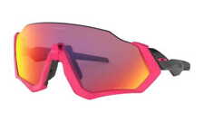Sunglasses Oakley Flight Jacket Neon Pink/Polished Black Prizm Road OO9401-06