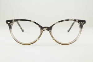 Rare Authentic Jean Lafont MADAME 210 50mm Crystal Gray Havana Glasses France - Picture 1 of 5
