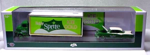 M2 Machines Green Chase Sprite '58 Dodge COE and '55 Royal Lancer 1:64 Diecast - Picture 1 of 3