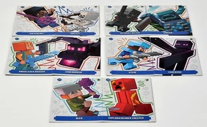 LEGO Minecraft Serie 1 Tarjetas coleccionables, TCG, Puzzle, Steve, Alex, Enderman, Enderdragon - Imagen 1 de 1