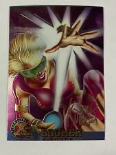 1995 Fleer Ultra Chromium X-Men Card Boomer #20 Gold Signature Nm/mint Miscut