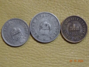 Hungary Filler 3 pc lot 20-10-2 - Picture 1 of 2